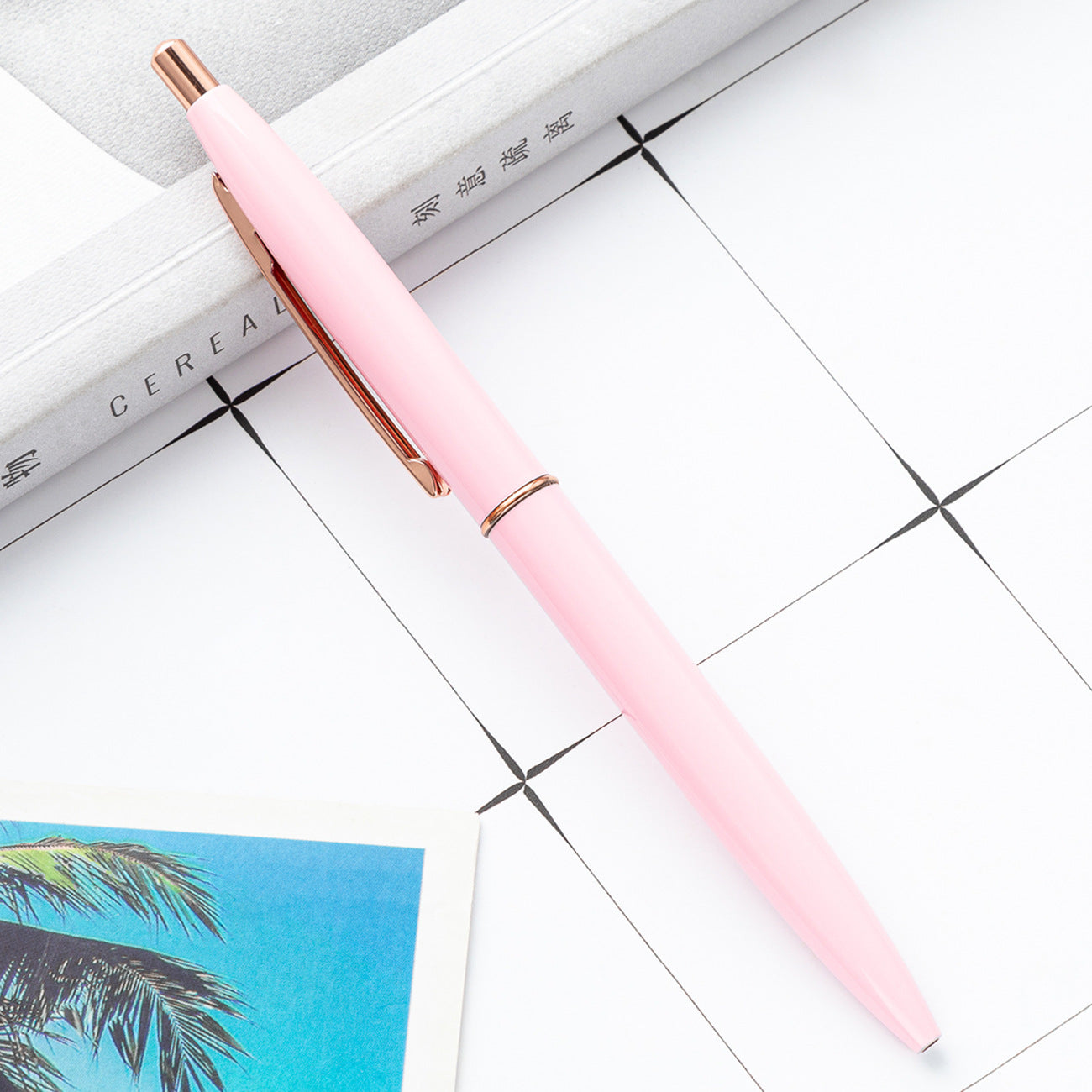 Wholesale Press Ballpoint Pen Multi-color Aluminum Rod Ballpoint Pen ACC-PN-HuaH040