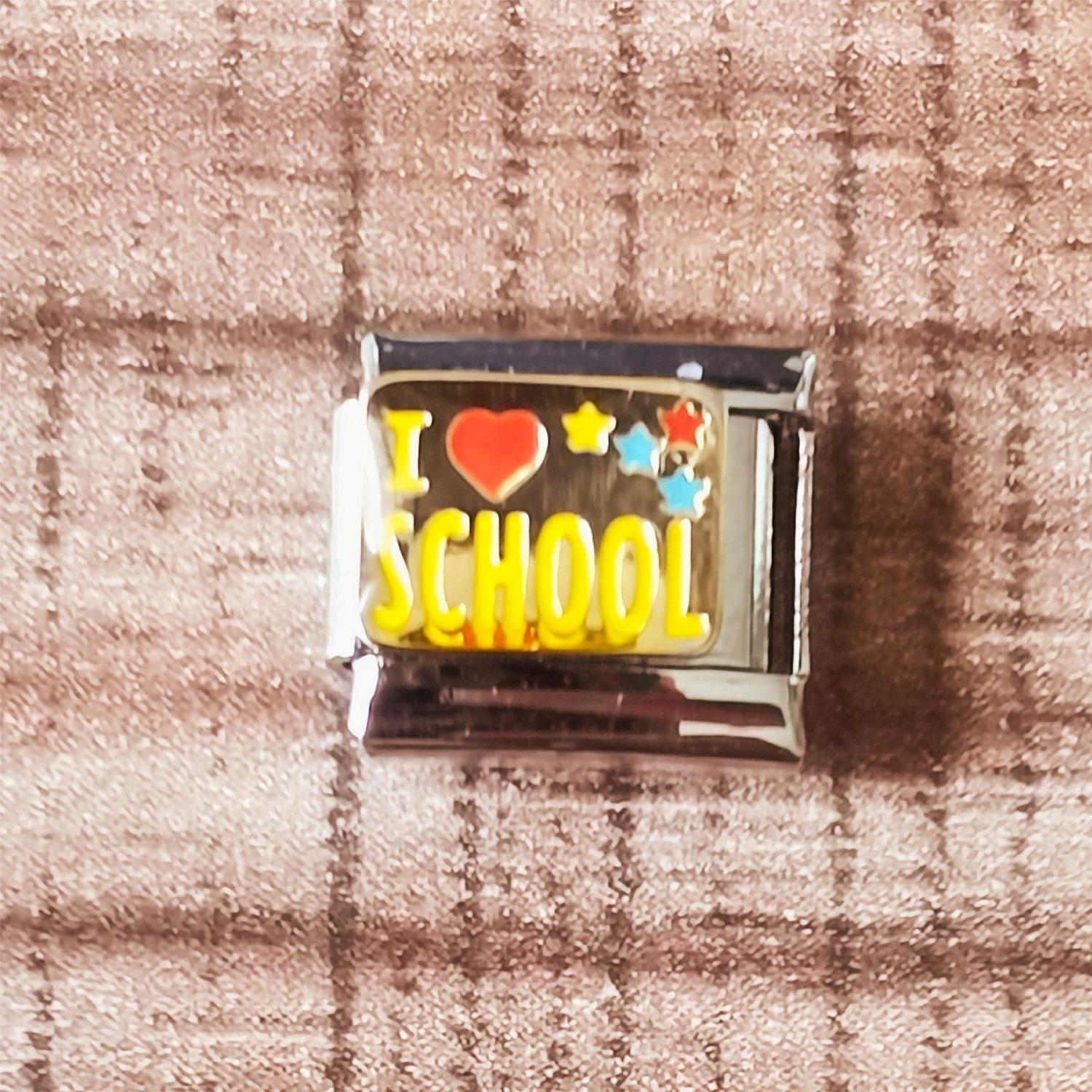 Wholesale 2pcs Italian Charm Bracelet 9mm DIY Spliced Removable Stainless Steel Student Composable Bracelet ACC-BT-XY016