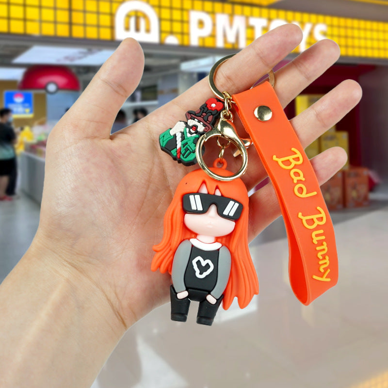 Wholesale Cartoon Cute PVC Love Doll Keychains ACC-KC-Yexiang003