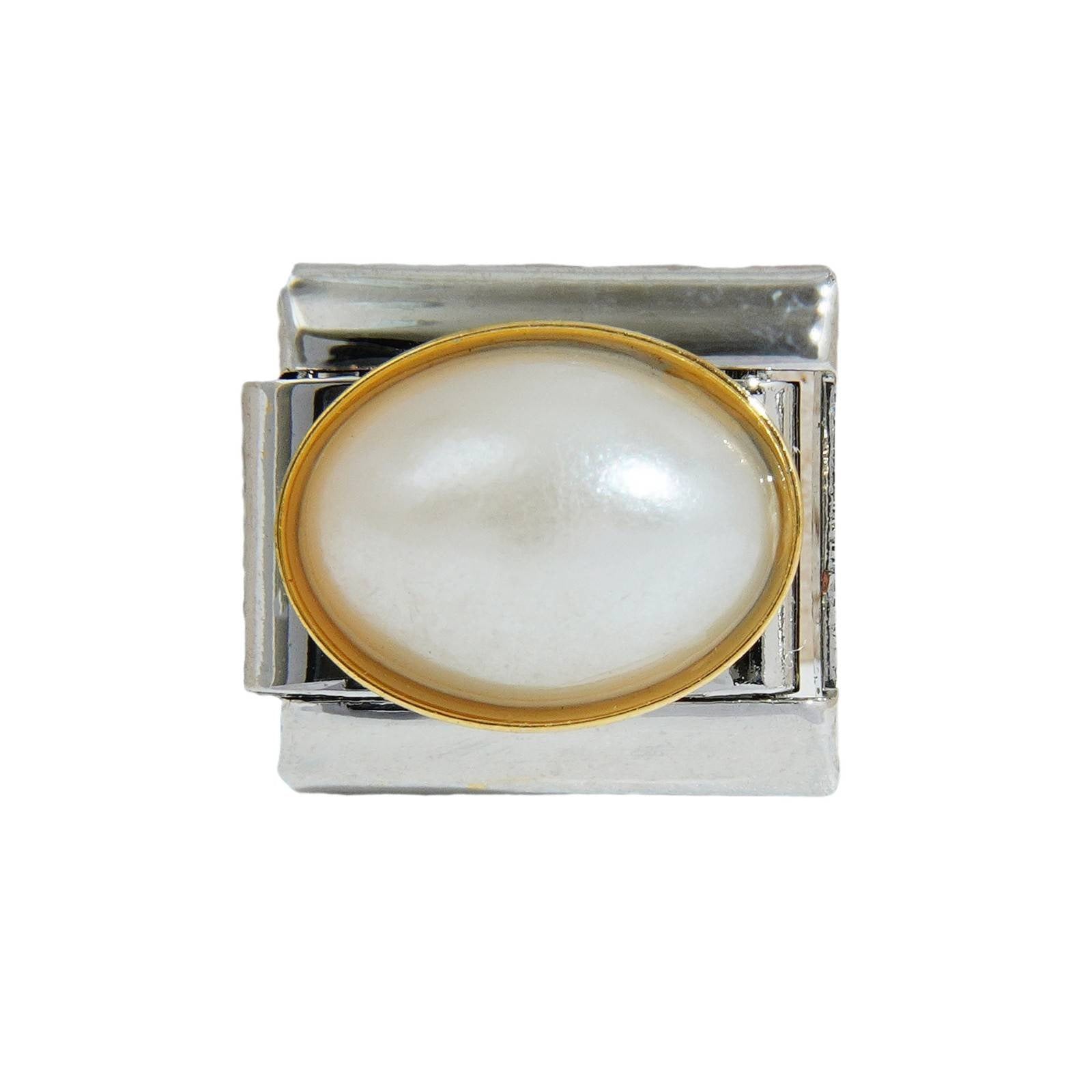 Bracelet de charme italien en gros de 9 mm Bridine d'épissage en acier inoxydable Bracelet composable