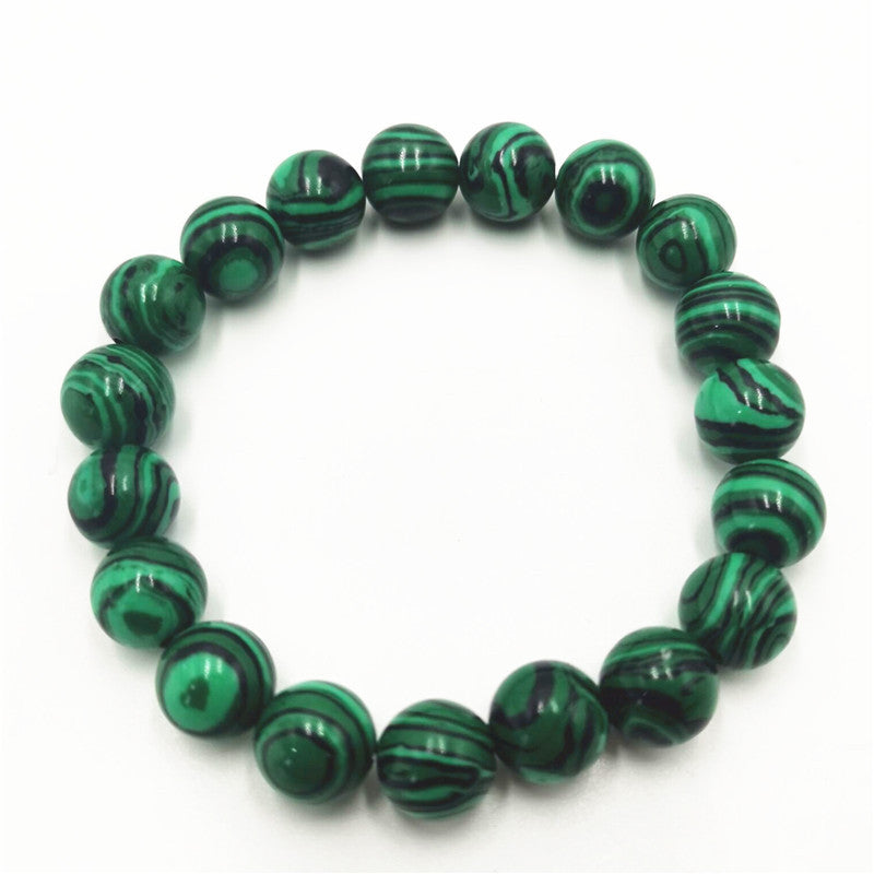 Wholesale Fashion 10mm Cat' s Eye Glass Bead Bracelet Red Candy Color Jewelry Accessory for Resale