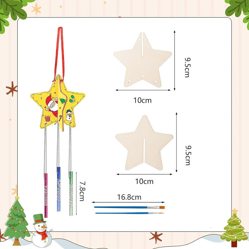 Wholesale  butterfly wind chime diy handmade material bagit