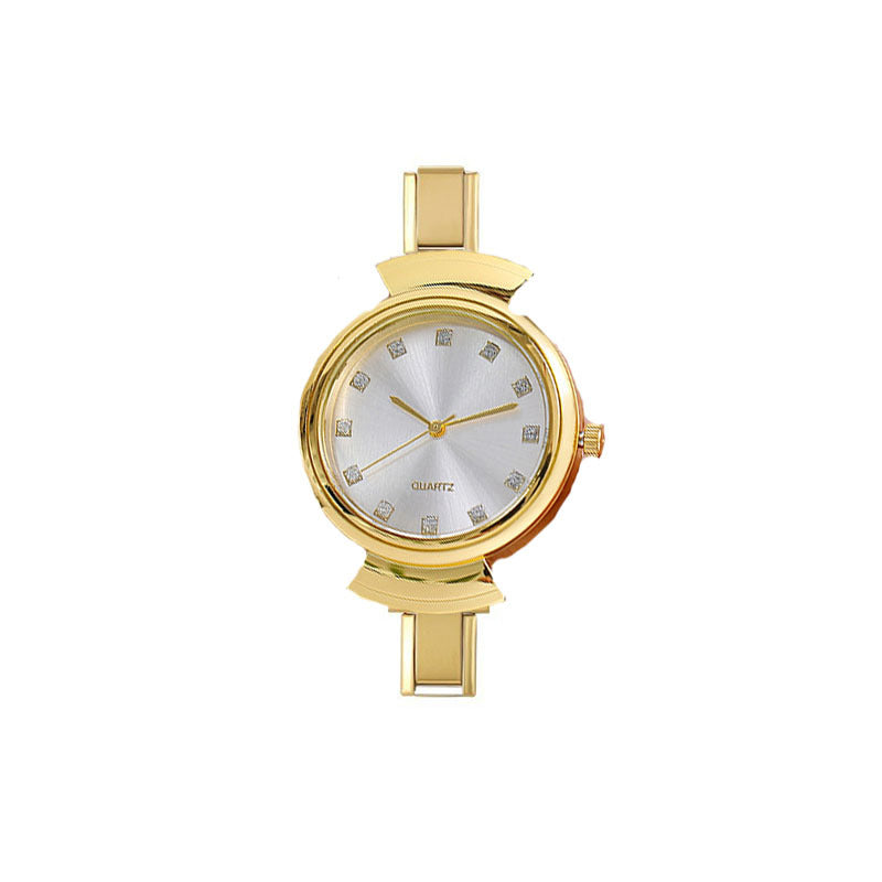 Wholesale Modern Quartz Watch for Women Stainless Steel Strap Fashion Jewelry Accessory