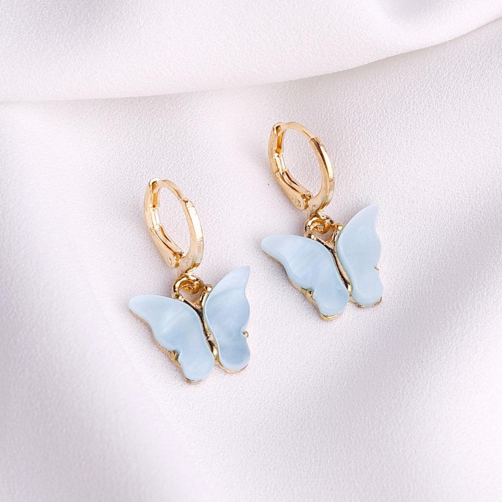 Wholesale Multicolor Butterfly Earrings Necklace ACC-NE-Gaot002