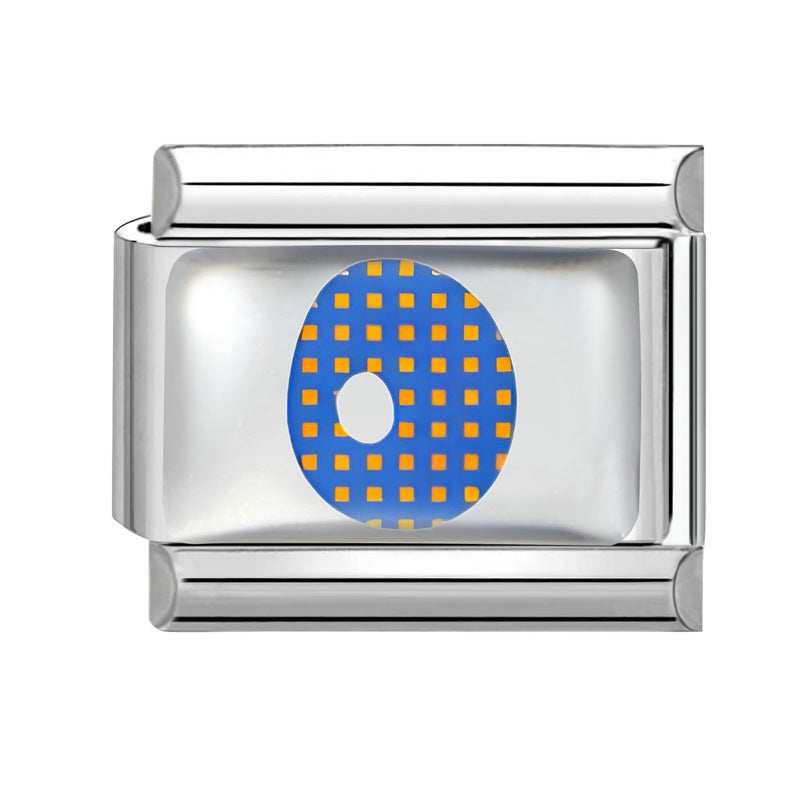 Wholesale 9mm Italian Charm Starter Bracelets DIY Letter Series Stainless Steel Composable Bracelet