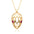 Wholesale 18K copper gold plated popular jewelry snake-shaped element pendant necklaces