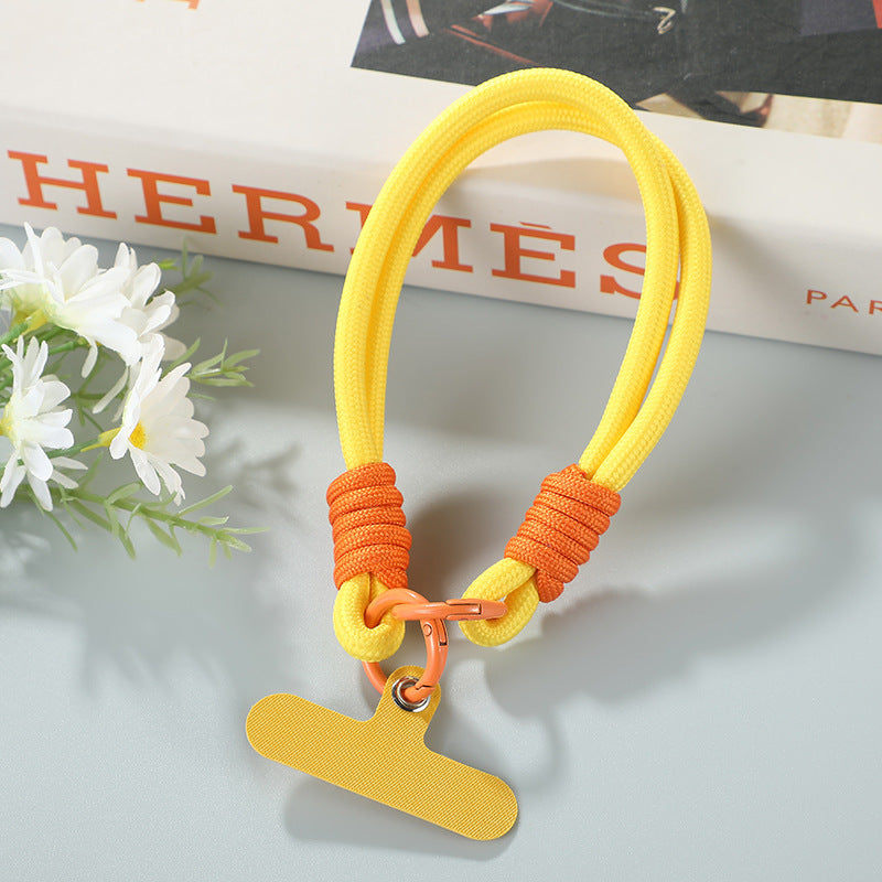 Wholesale Color matching mobile phone lanyard keychain