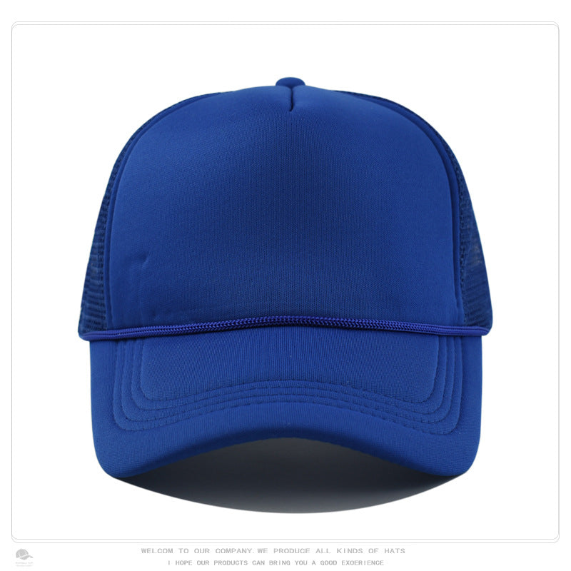 Wholesale Sponge plate printed embroidered rope men' s baseball cap Hat