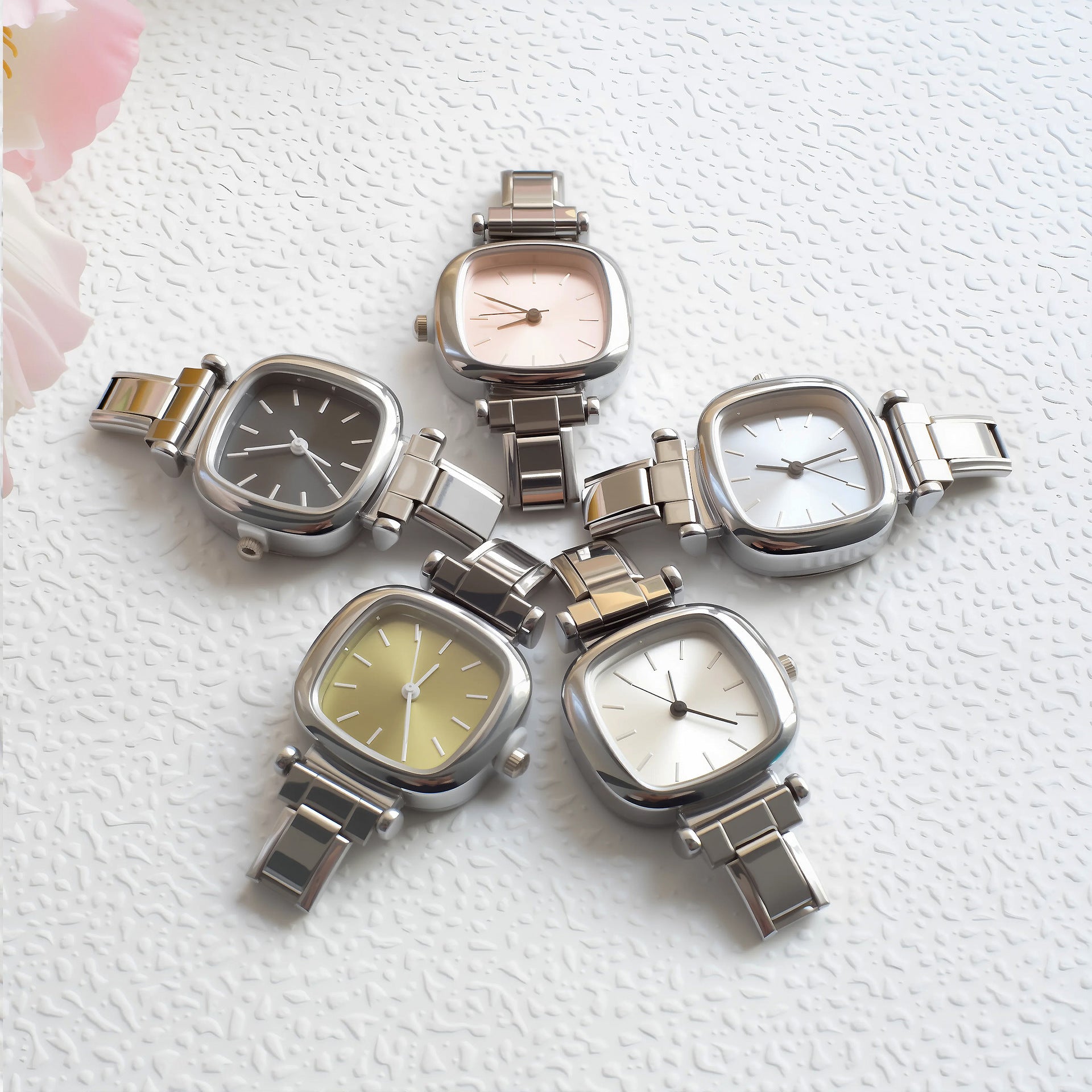 Wholesale Italian Charm Bracelet Quartz Watch Stainless Steel Composable Bracelet