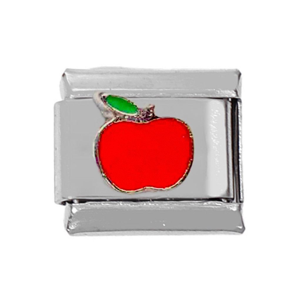 Wholesale 5pcs Italian Charm Bracelet Charm Module Stainless Steel Bow Love Bracelet 9mm DIY Pattern Free Stitching Detachable Composable Bracelet ACC-BT-DaLiang012