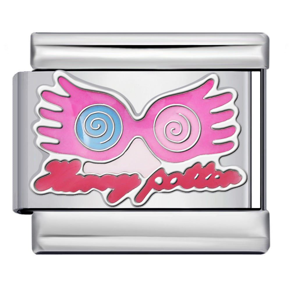 Bracelet de charme italien 5pcs 5pcs 9 mm DIY BRACET CRÉATIVE CRÉATIVE BRACILABLE COMPOSABLE