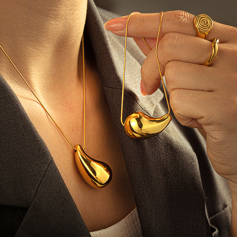 Wholesale 18k gold plated stainless steel smooth spiral pattern hammer pattern open ring