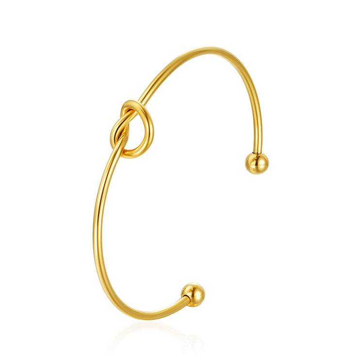 Wholesale Titanium steel Bracelet Retro High-end Women's Plated 18K Bracelet