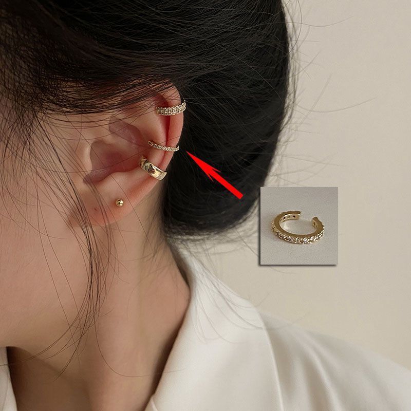 Wholesale Fashion Retro Ear Cuff Simple Semicircle Design Everyday Jewelry Accessory