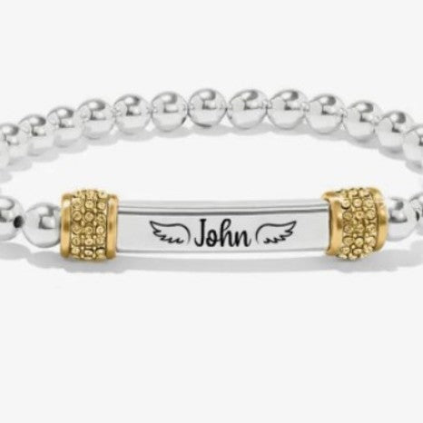 Wholesale Titanium Steel Engraving Bracelet