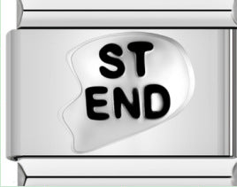 Wholesale Italian Charm Bracelet 9mm DIY Splicing Cute Creative Titanium Steel Composable Bracelet