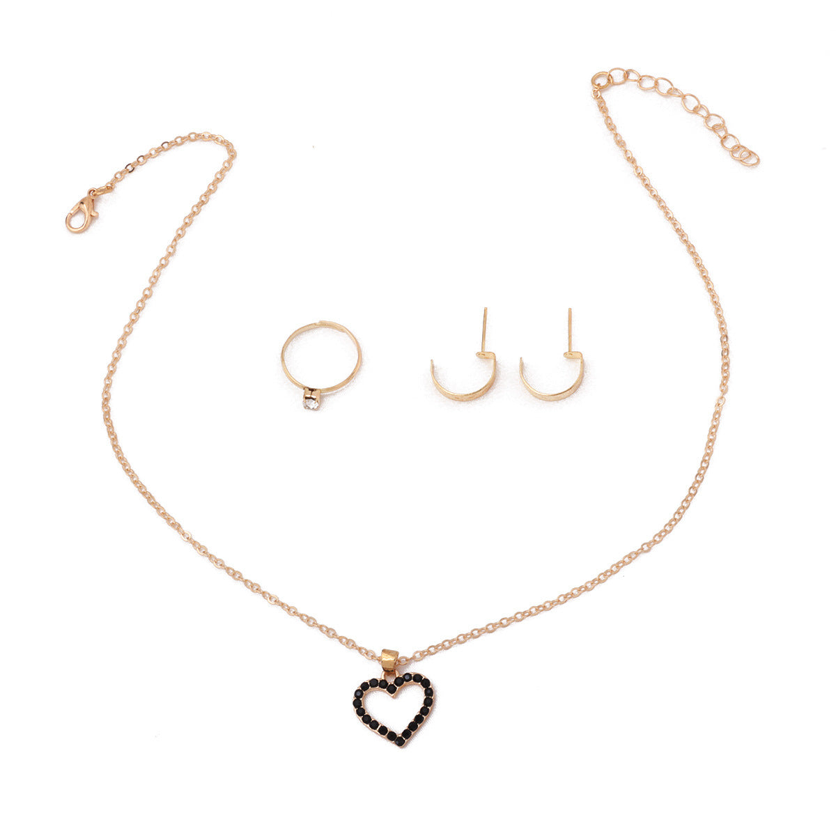Wholesale Love three-piece pendant necklace  jewelry