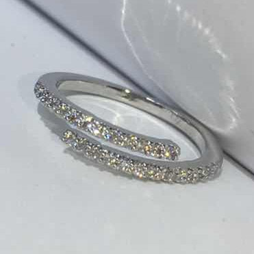 Wholesale Water Drop Gold Plated Open Rings ACC-RS-GouYa001