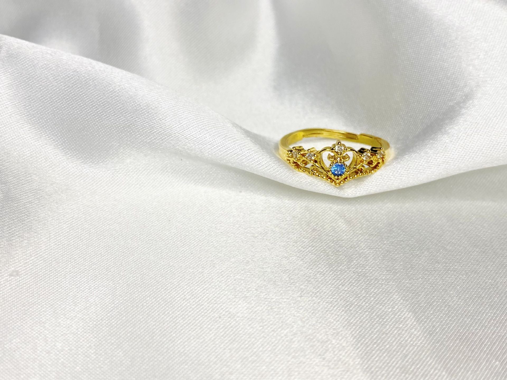 Wholesale Small Pearl Stretchable Adjustable Soft Chain Ring ACC-RS-Hanxi001