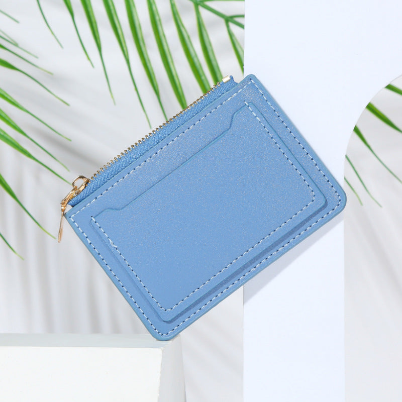 Wholesale Women's Ultra-thin Card Holder Candy Color Wallet