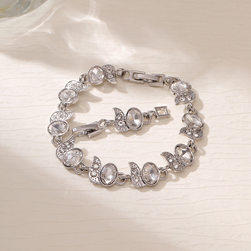 Wholesale  zircon seven-color bracelet