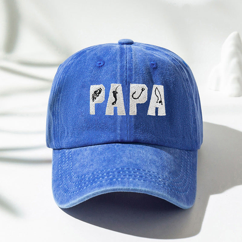 Wholesale Father's Day PAPA Embroidered Cotton Baseball Hat ACC-HT-TangQiu004