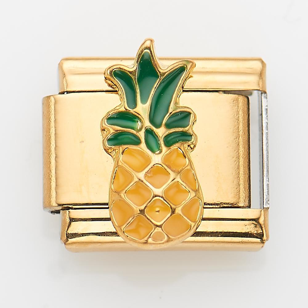 Wholesale 10pcs Italian Charm Bracelet 9mm DIY Splicing Cute Creative Stainless Steel Composable Bracelet