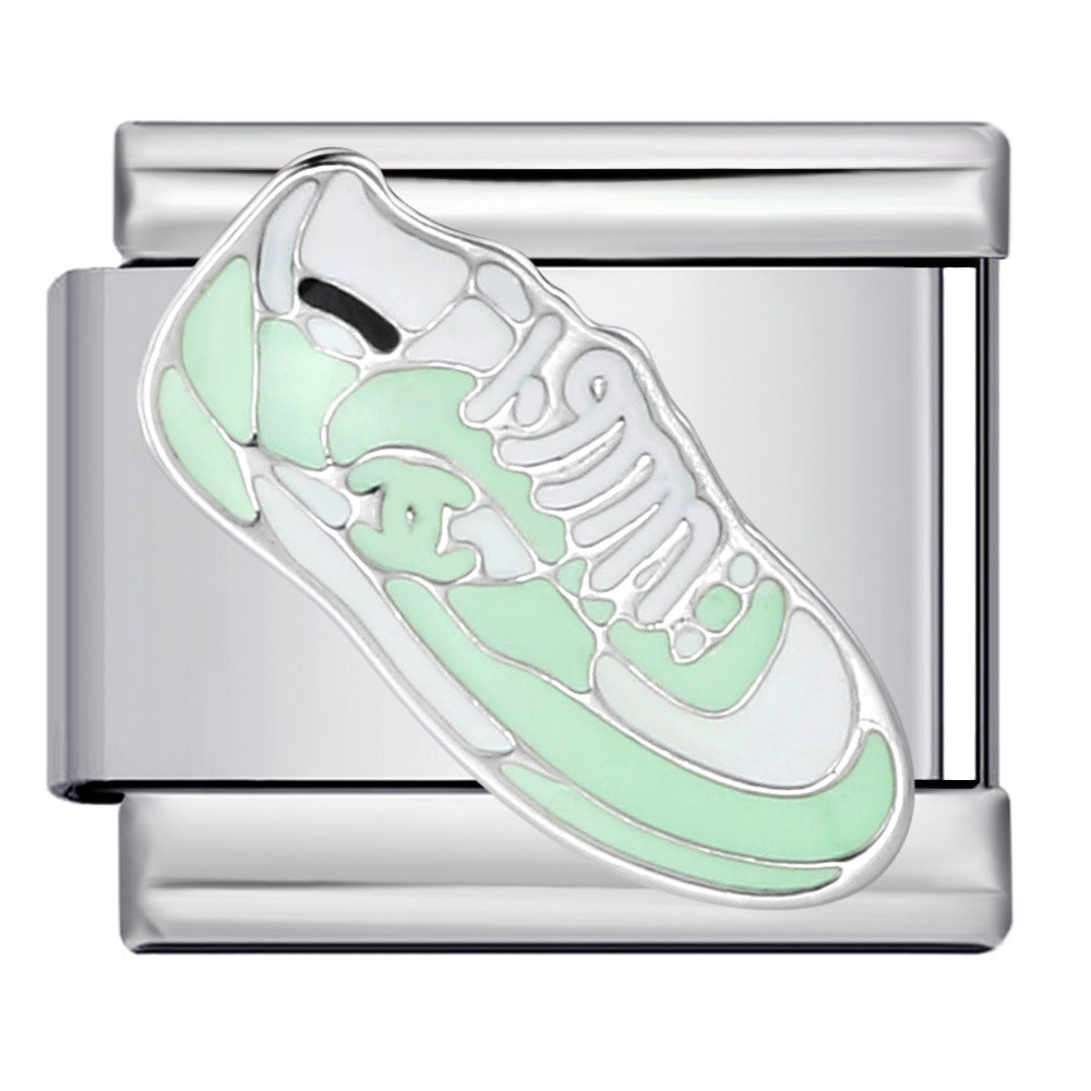 Wholesale Italian Charm Bracelet 9mm DIY Splicing Removable Gift Perfume Stainless Steel Composable Bracelet