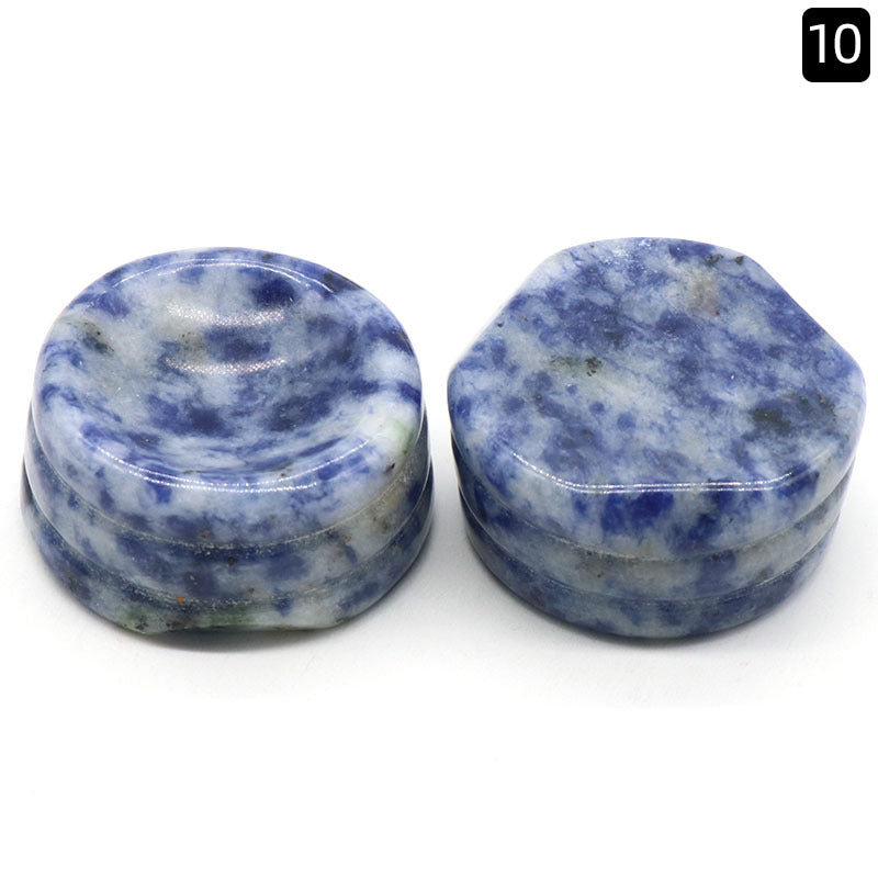 Wholesale Natural Crystal Agate Stone Ball Base ACC-DS-KeSuo003