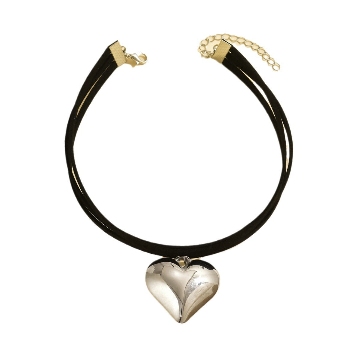 Wholesale Exaggerated Love Pendant Necklace Multi-layer Collarbone Necklace