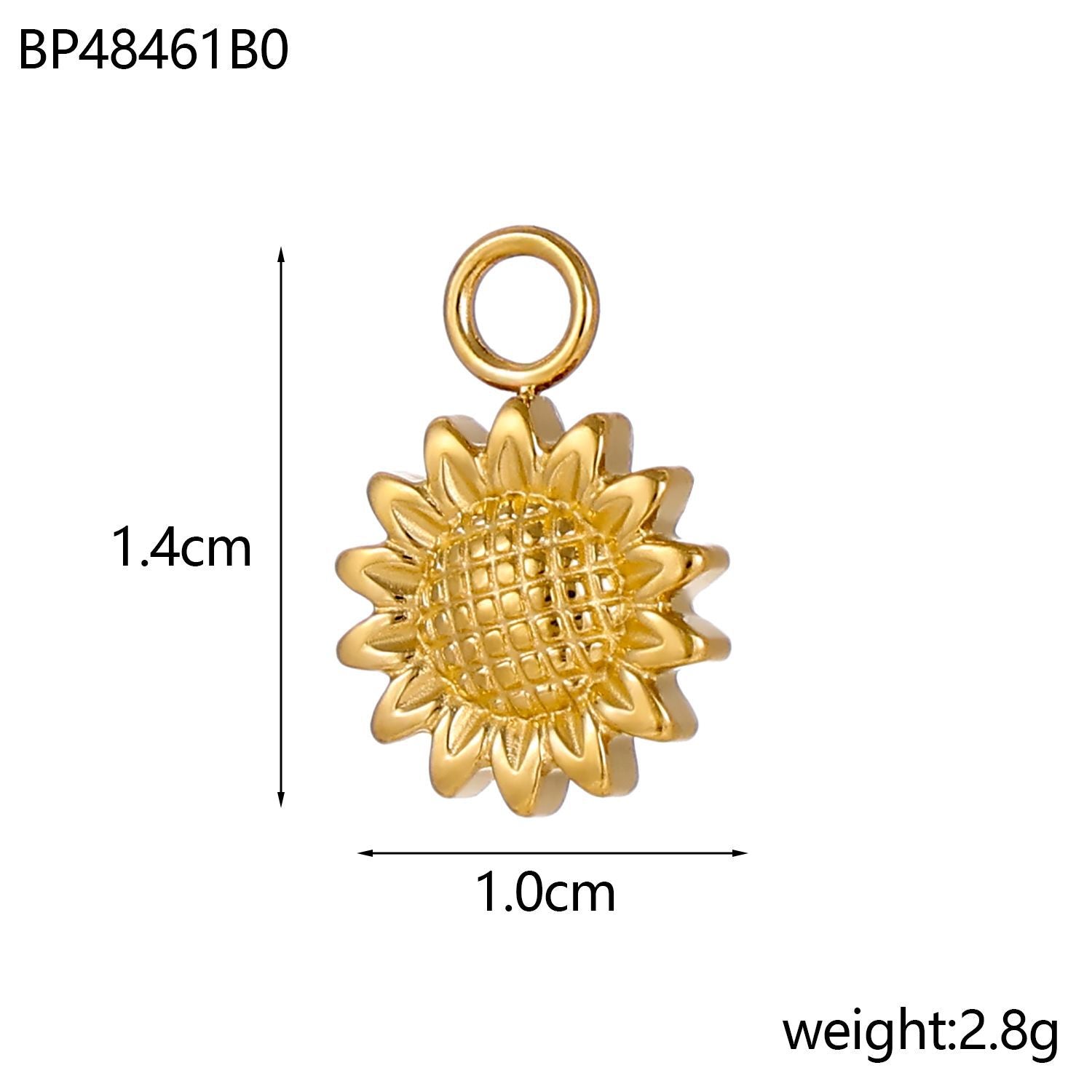 Wholesale Stainless steel retro peach heart marine pentagonal star plant pendant