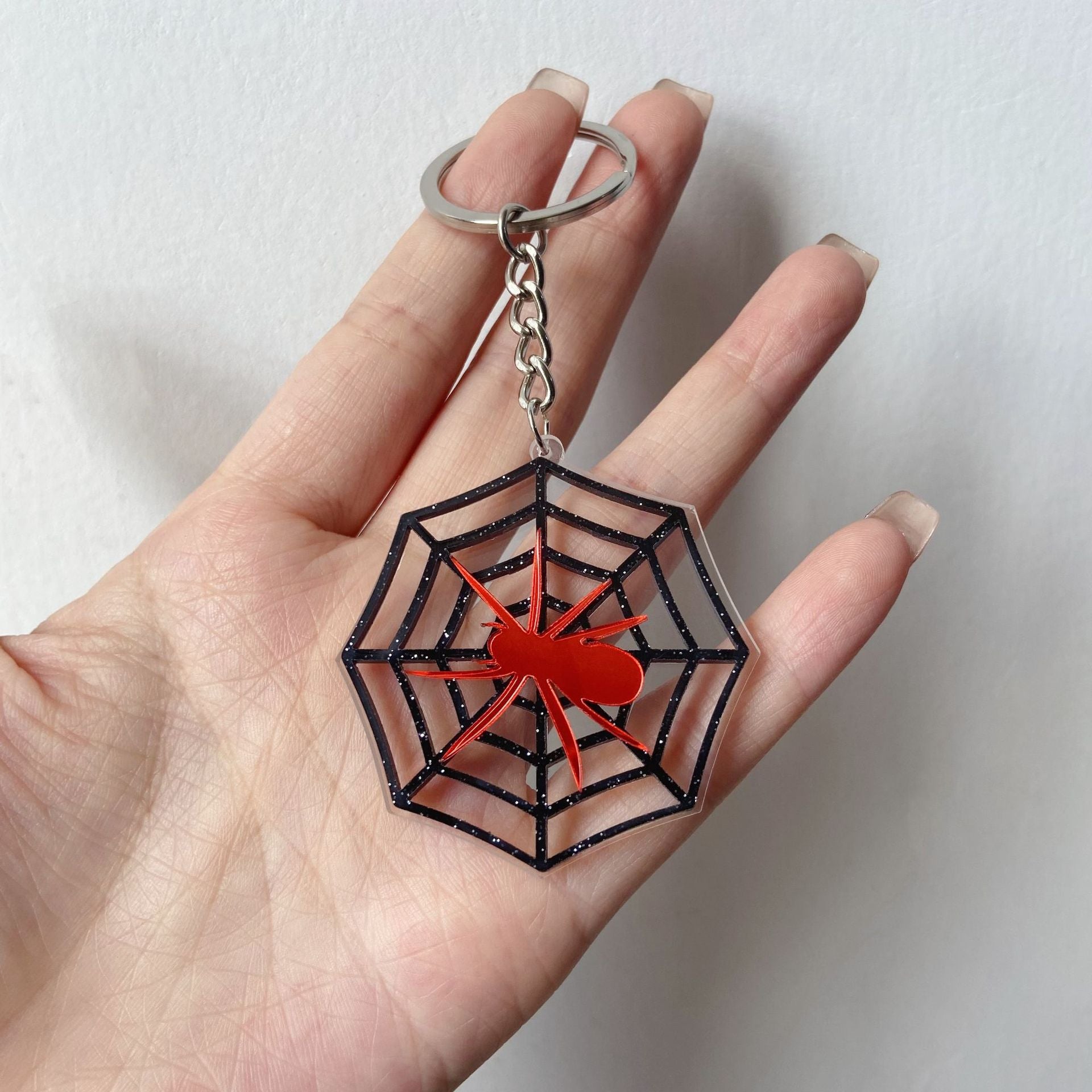 Wholesale Halloween acrylic keychain funny creative accessories