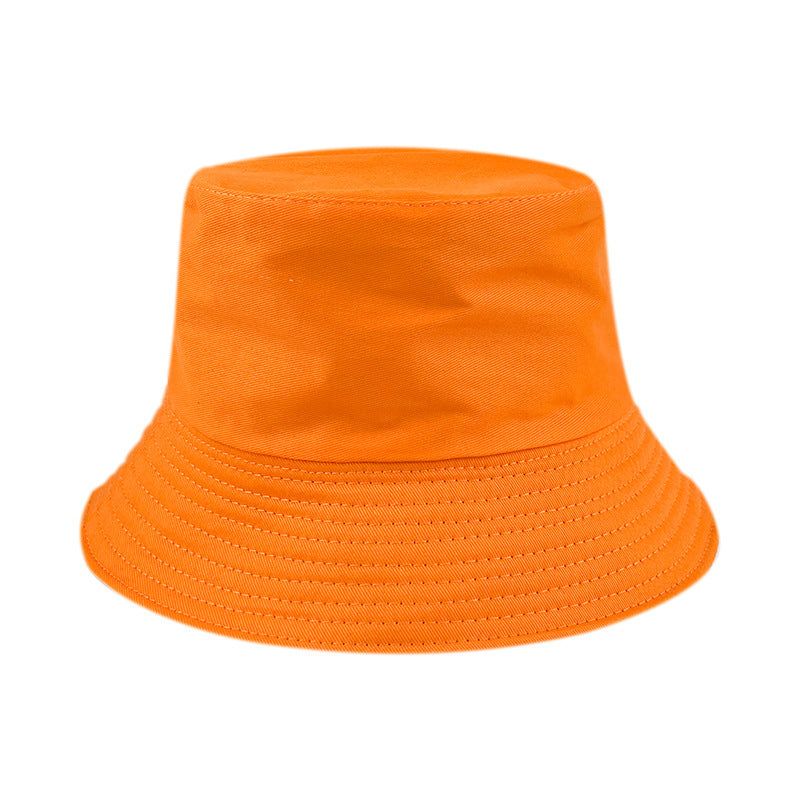 Wholesale Double-sided sun protection embroidered logo Bucket Hat