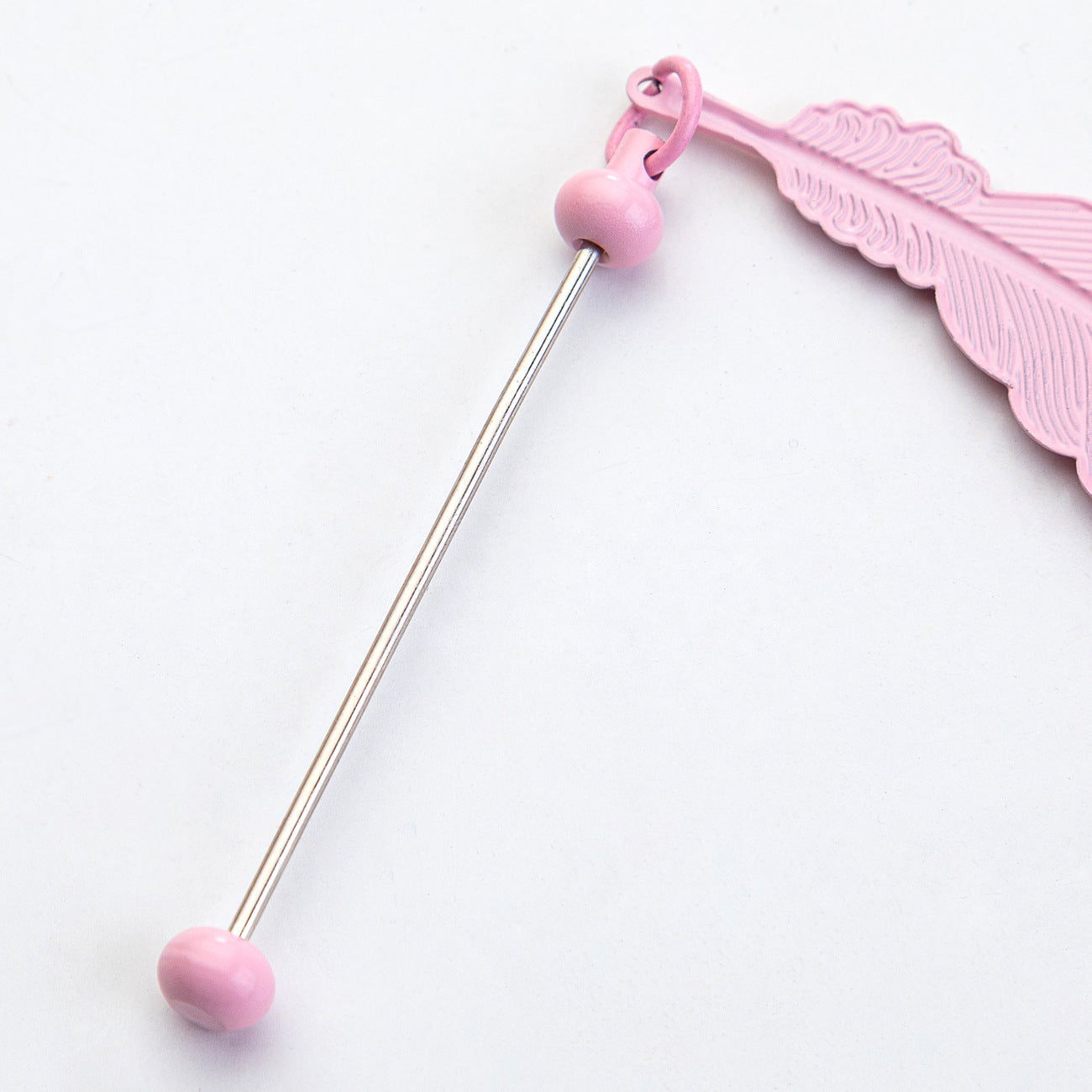 Wholesale Beadable Bar Feather Bookmark DIY Beaded Bookmark ACC-BM-HuaH002