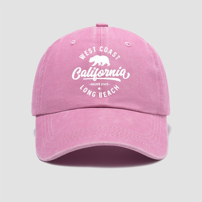 Wholesale Letter printed baseball cap