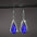 Wholesale  Fashion Flash Gothic Water Drops with Diamond Multi-color Earrings