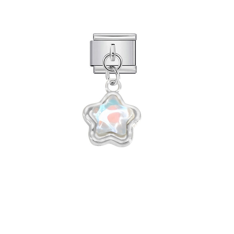 Wholesale Star and Moon Alloy Pendant - Fashion Jewelry Accessory for Boutique Resale