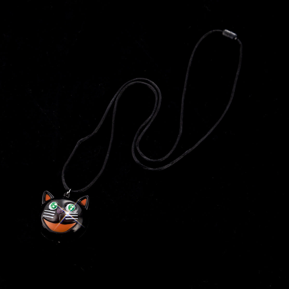 Wholesale Halloween Pumpkin Ghost Cat Glowing Necklaces Earrings  ACC-NE-ChuanSha002