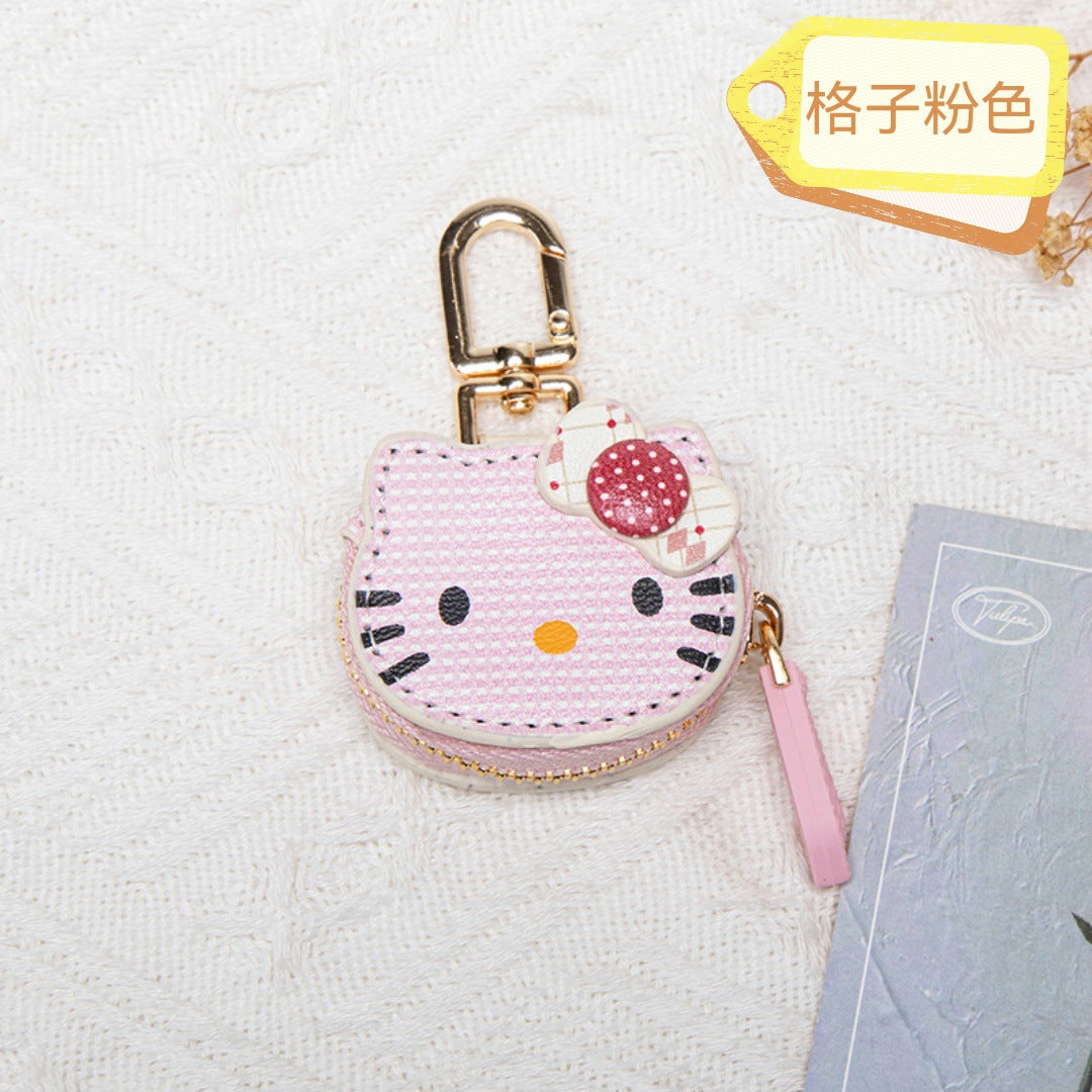 Wholesale Colorful cat keychain charm