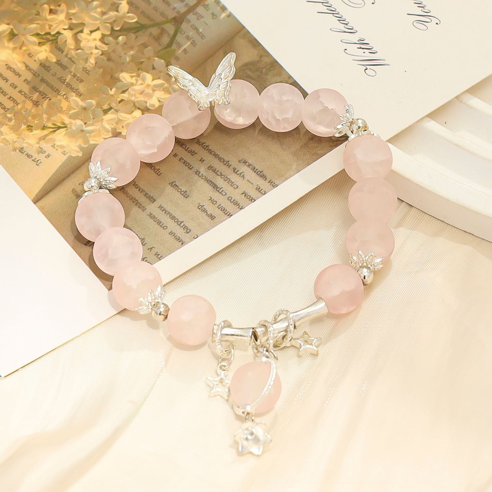 Wholesale  Month Star Glass Bracelet