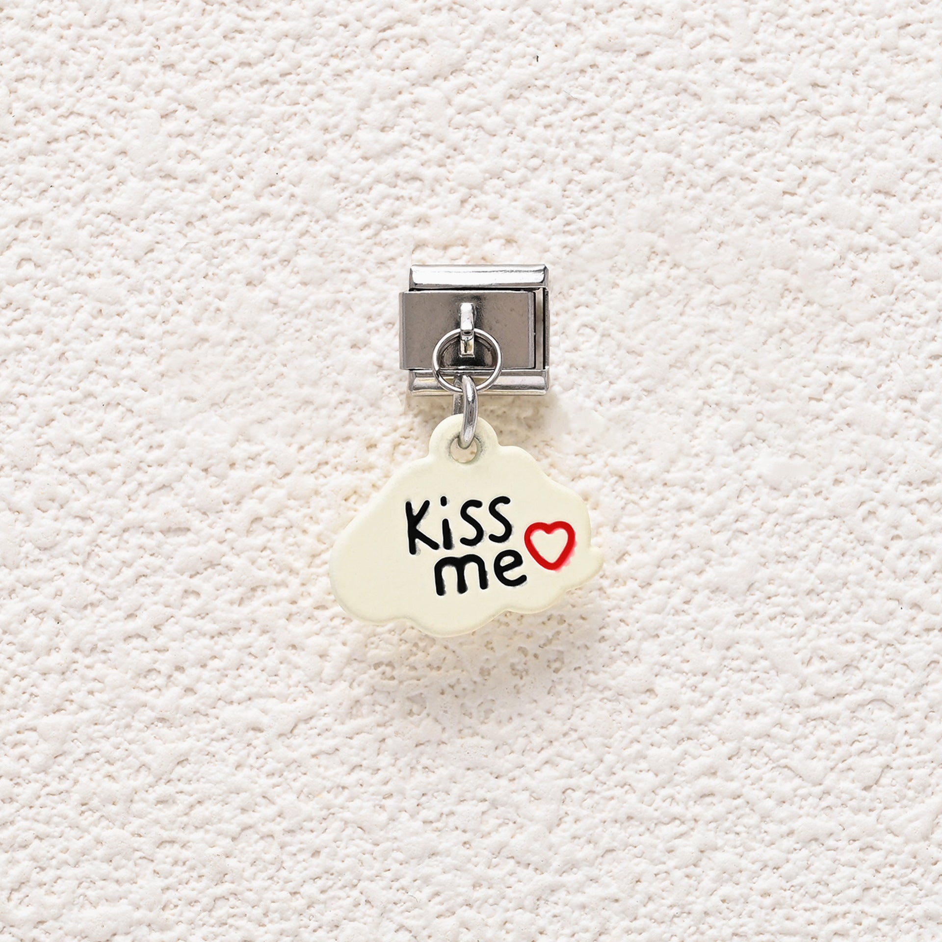 Wholesale 5pcs Italian Charm Bracelet 9mm DIY  Niche Unisex  Creative Stainless Steel Composable Bracelet