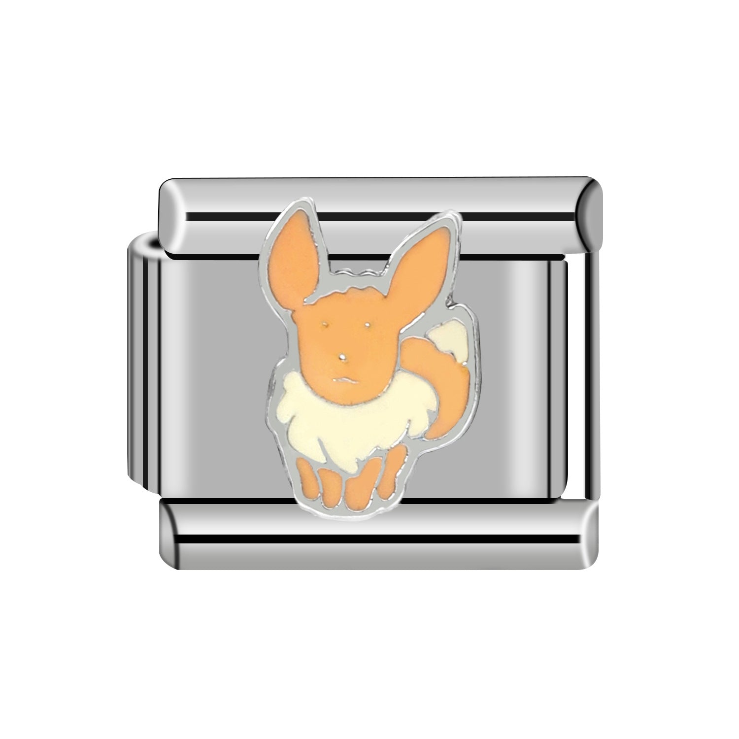 Wholesale 5pcs Italian Charm Bracelet Charm Module Stainless Steel Cute Bracelet 9mm DIY Pattern Free Stitching Detachable Composable Bracelet ACCVIP-BT-XY002