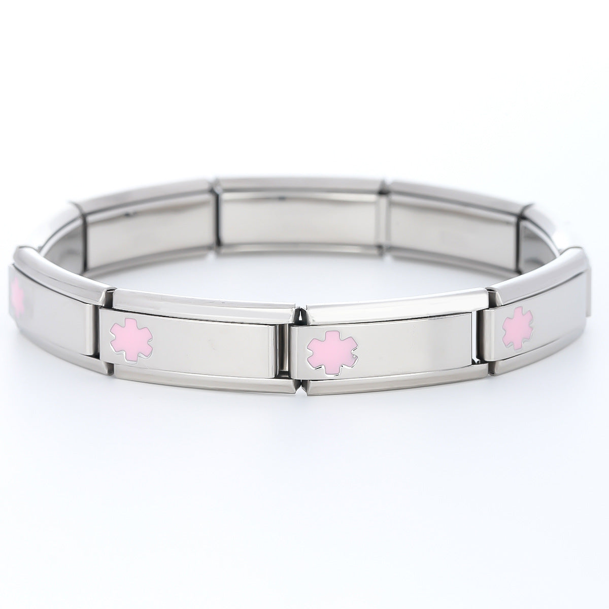 Wholesale Italian Charm Bracelet 9mm DIY Splicing Removable Stainless Steel Composable Bracelet