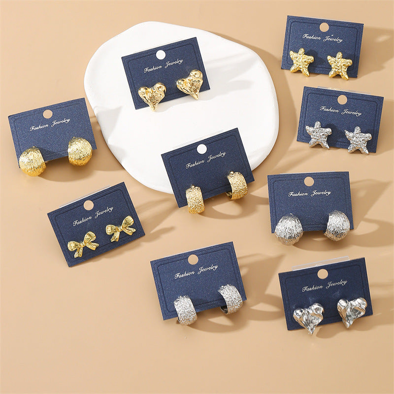 Wholesale Metal  Bowknot Earrings