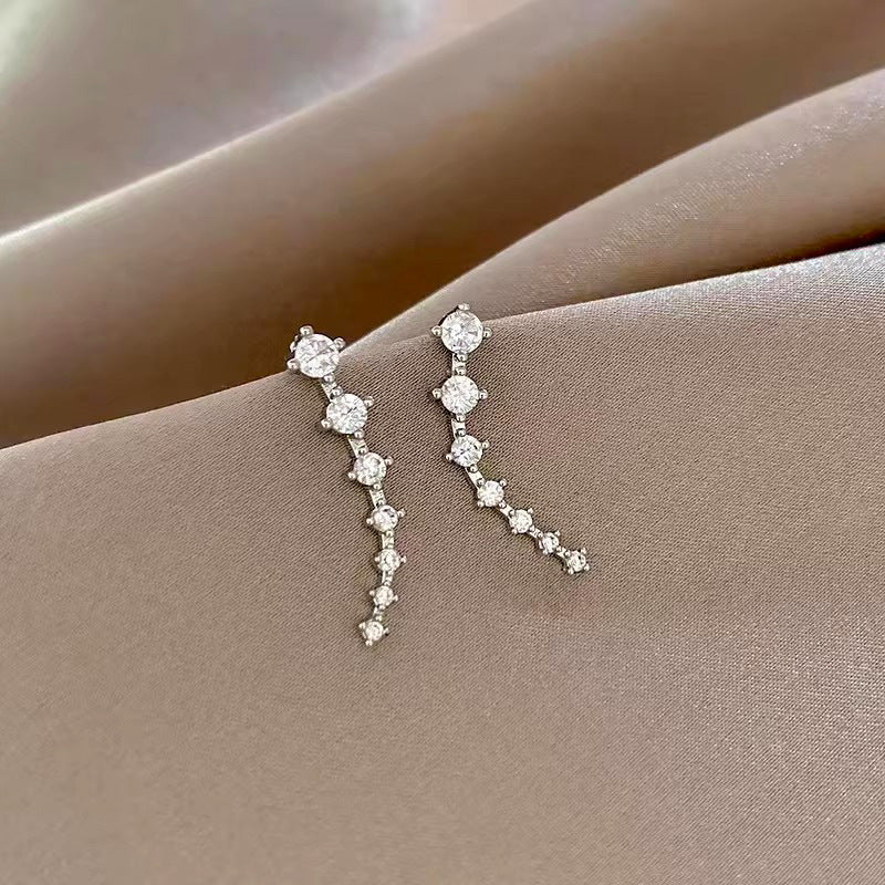 Wholesale Zircon earrings with diamonds