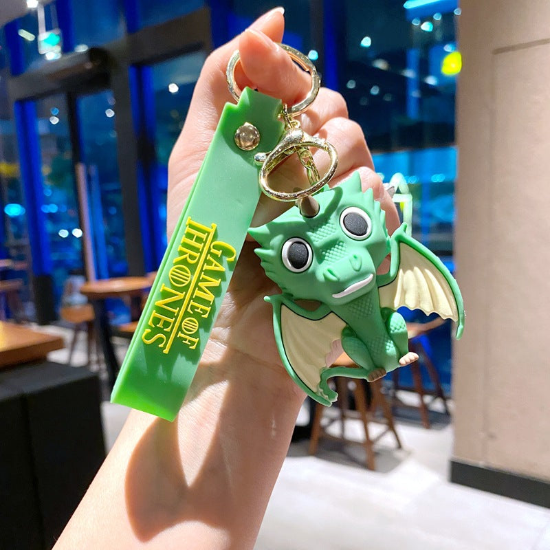 Wholesale Cartoon PVC Soft Keychains Creative Keychain ACC-KC-XinShu010