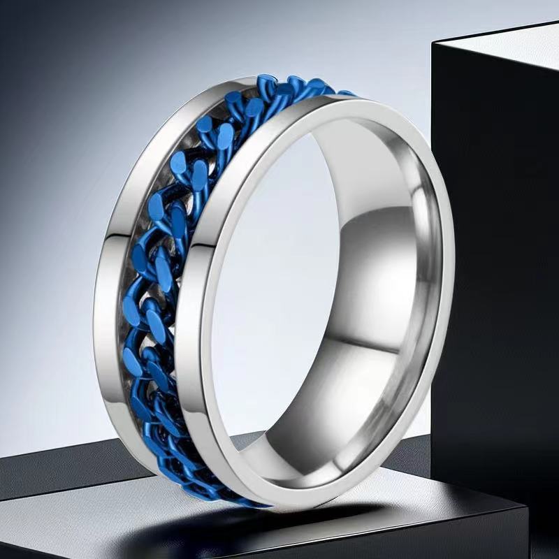 Wholesale Stainless Steel Rings Plain Rings ACC-RS-Xinj006