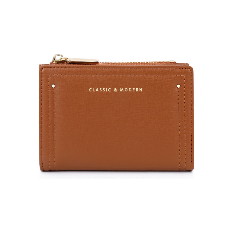 Wholesale Short Small Folding Pu Leather Card Holder Wallet ACC-WT-Tailian007