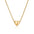Wholesale Stainless Steel Love Heart Letter Necklace