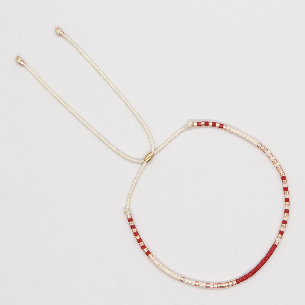 Bracelet en gros en cristal bracelet à la main